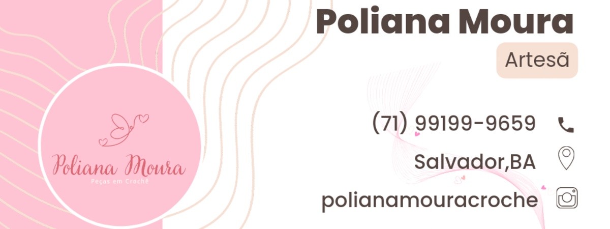 Capa de Poliana Moura Crochê