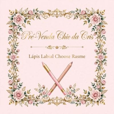 Pré-venda chic da cris