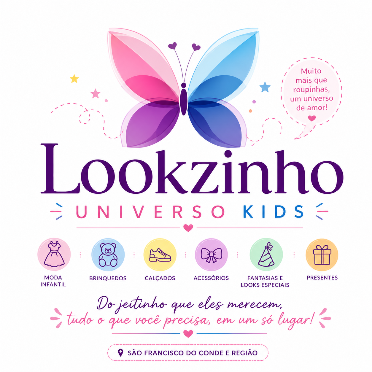 Lookzinho Universo Kids
