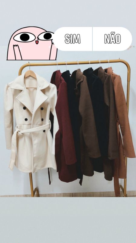 Cores: off M ,marsala G,e preto M