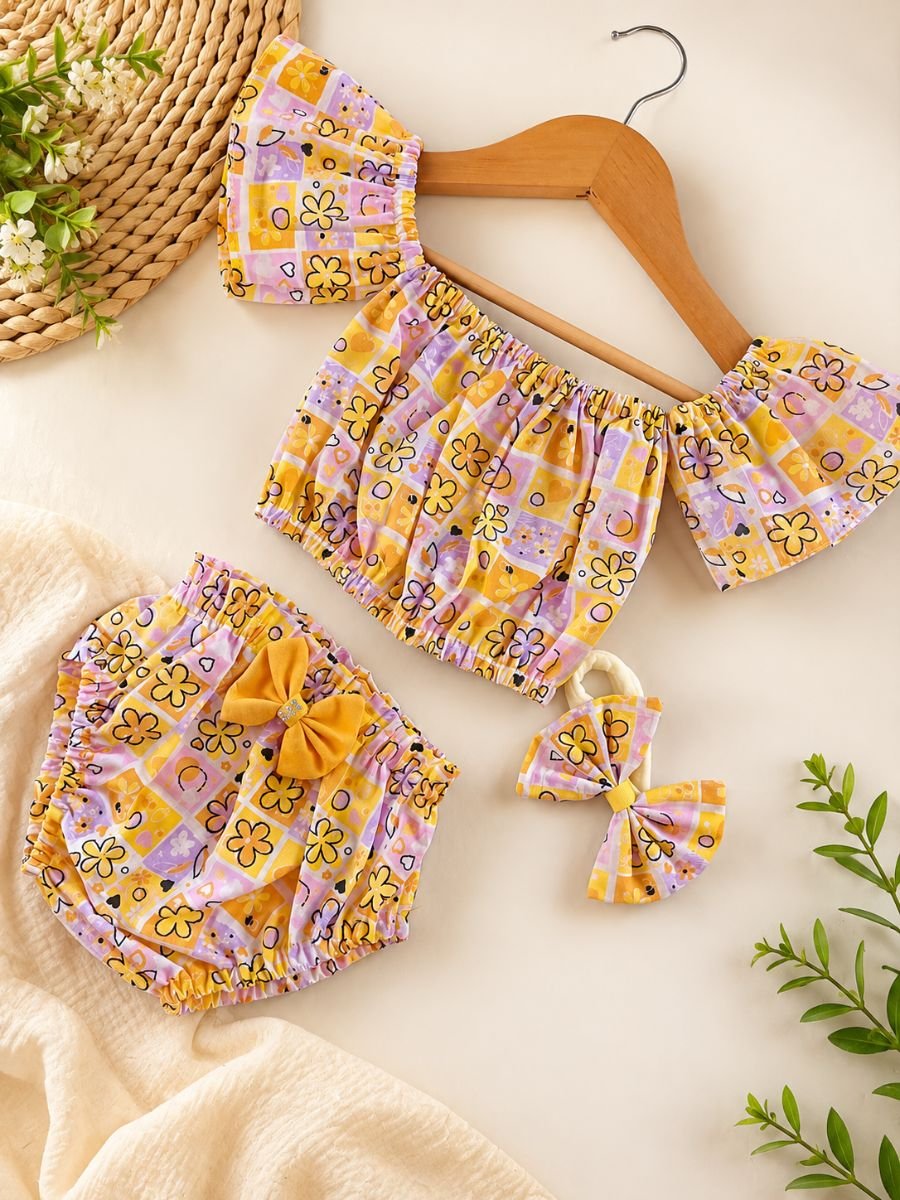 Amarelo floral