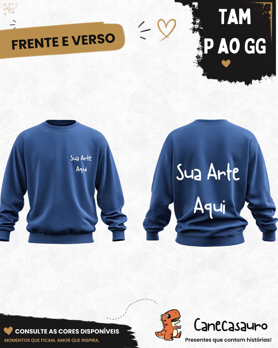 Azul marinho  P ao GG