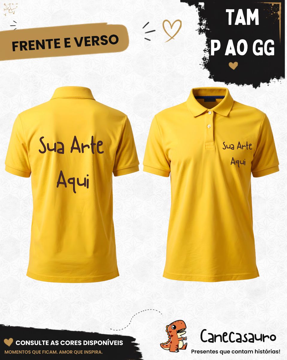 Amarelo P ao GG