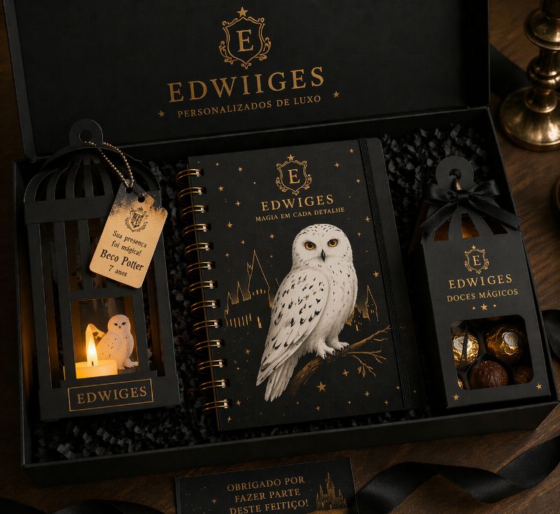 Box luxo Harry Potter