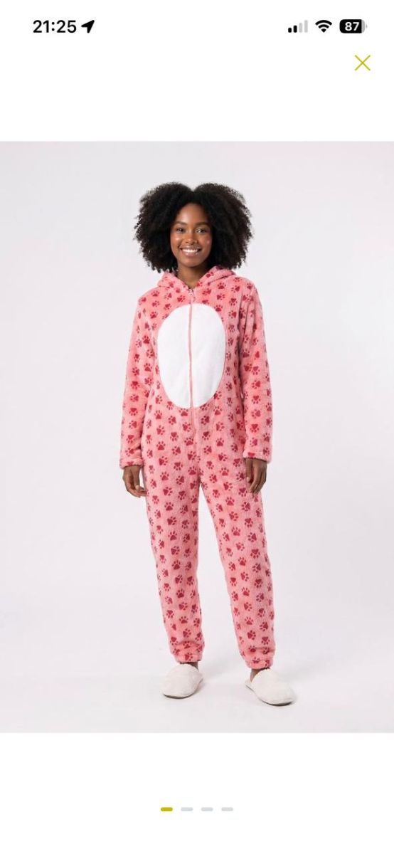 Pijama rosa