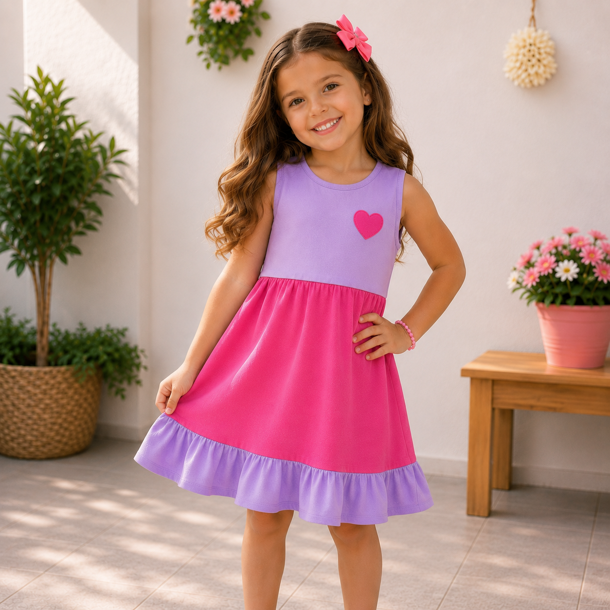 Tam 8 / Lilás + Rosa