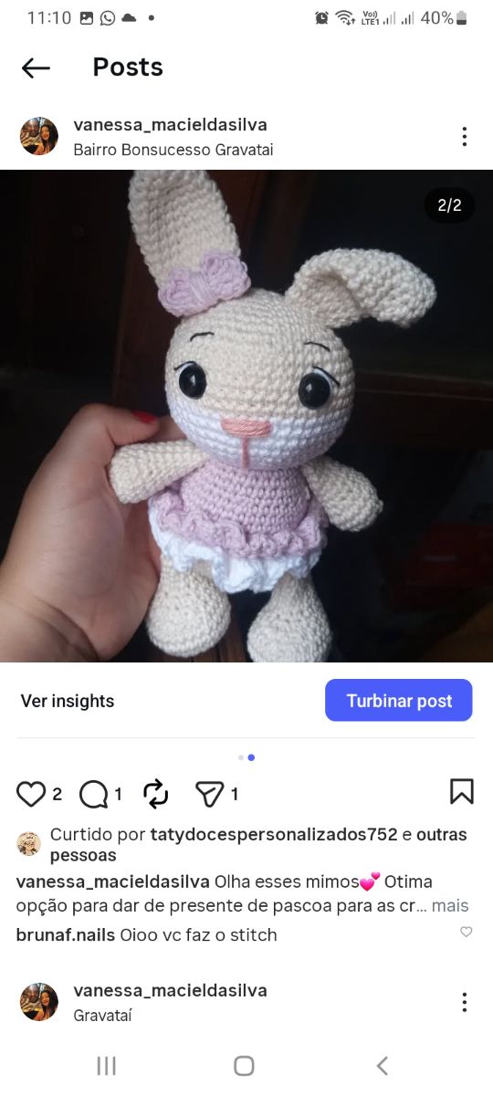 Coelho . De 12 a 15 cm