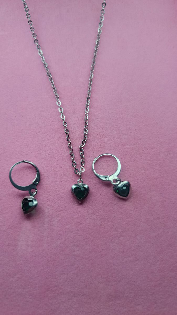 Conjunto verde escuro