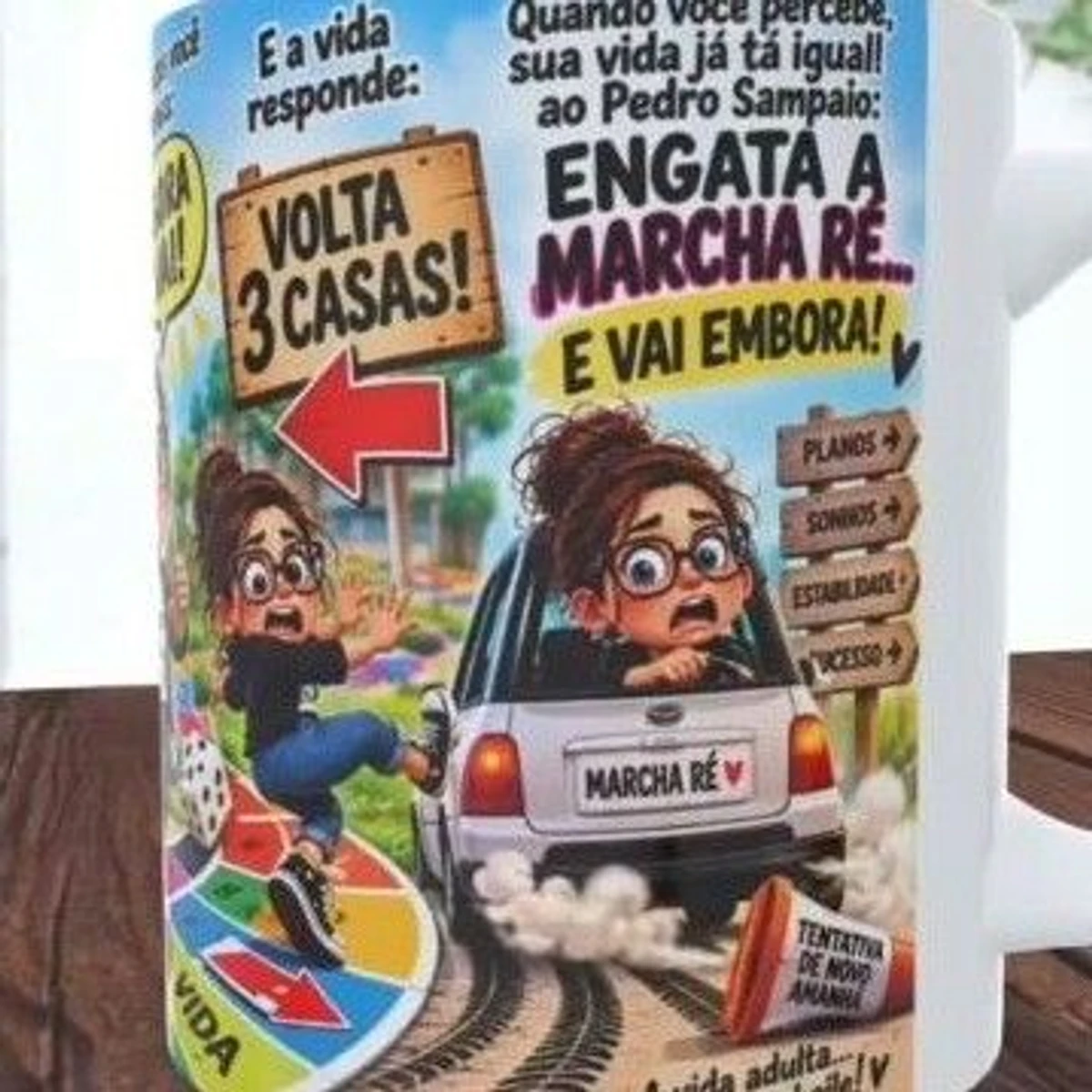 Vida Adulta Marcha Ré
