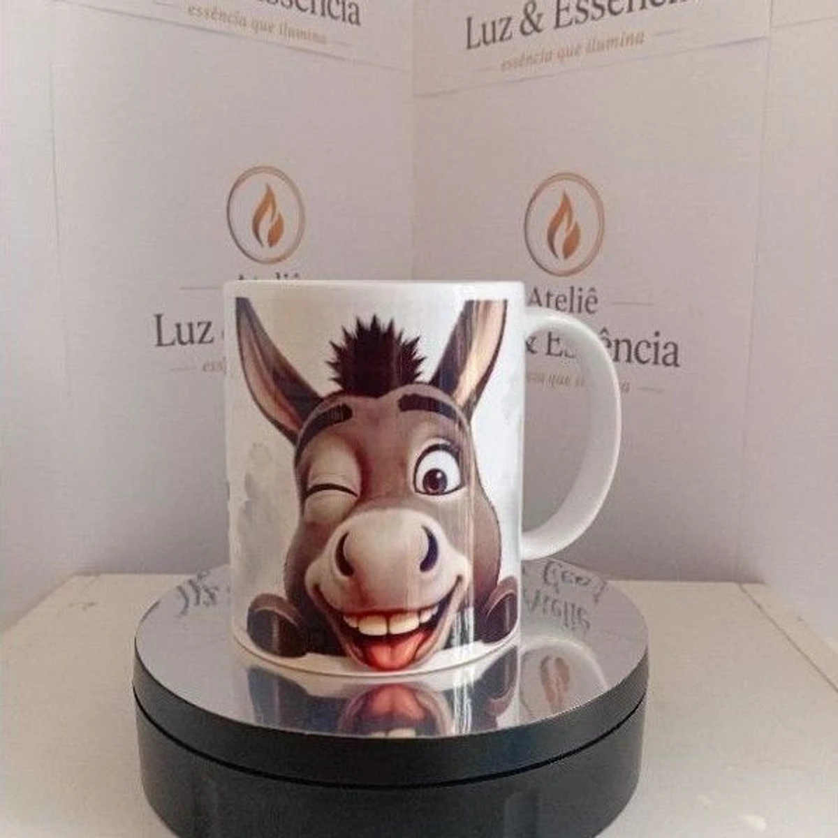 Burro Piscando Terapia