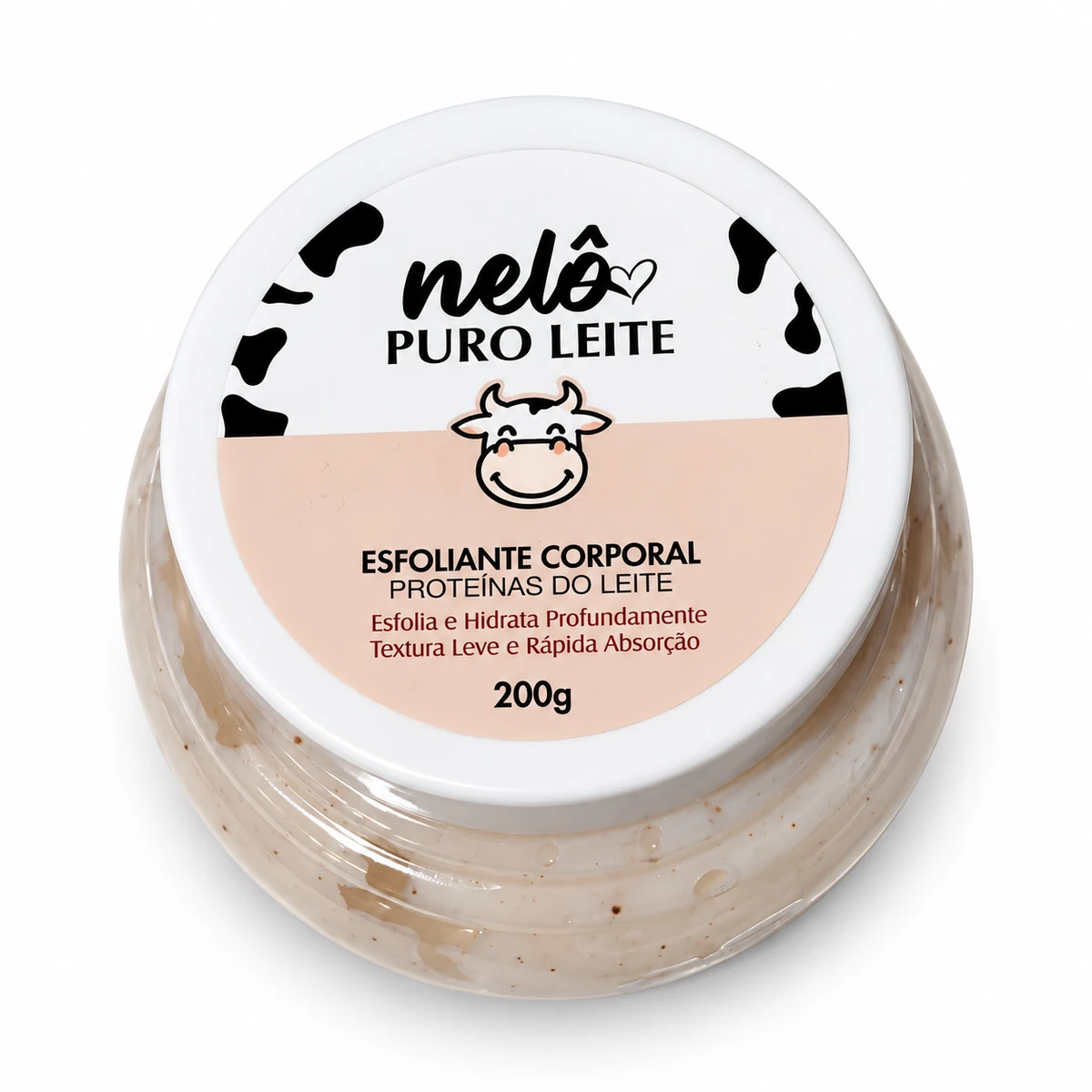 Esfoliante corporal Nelô Puro Leite 200 g