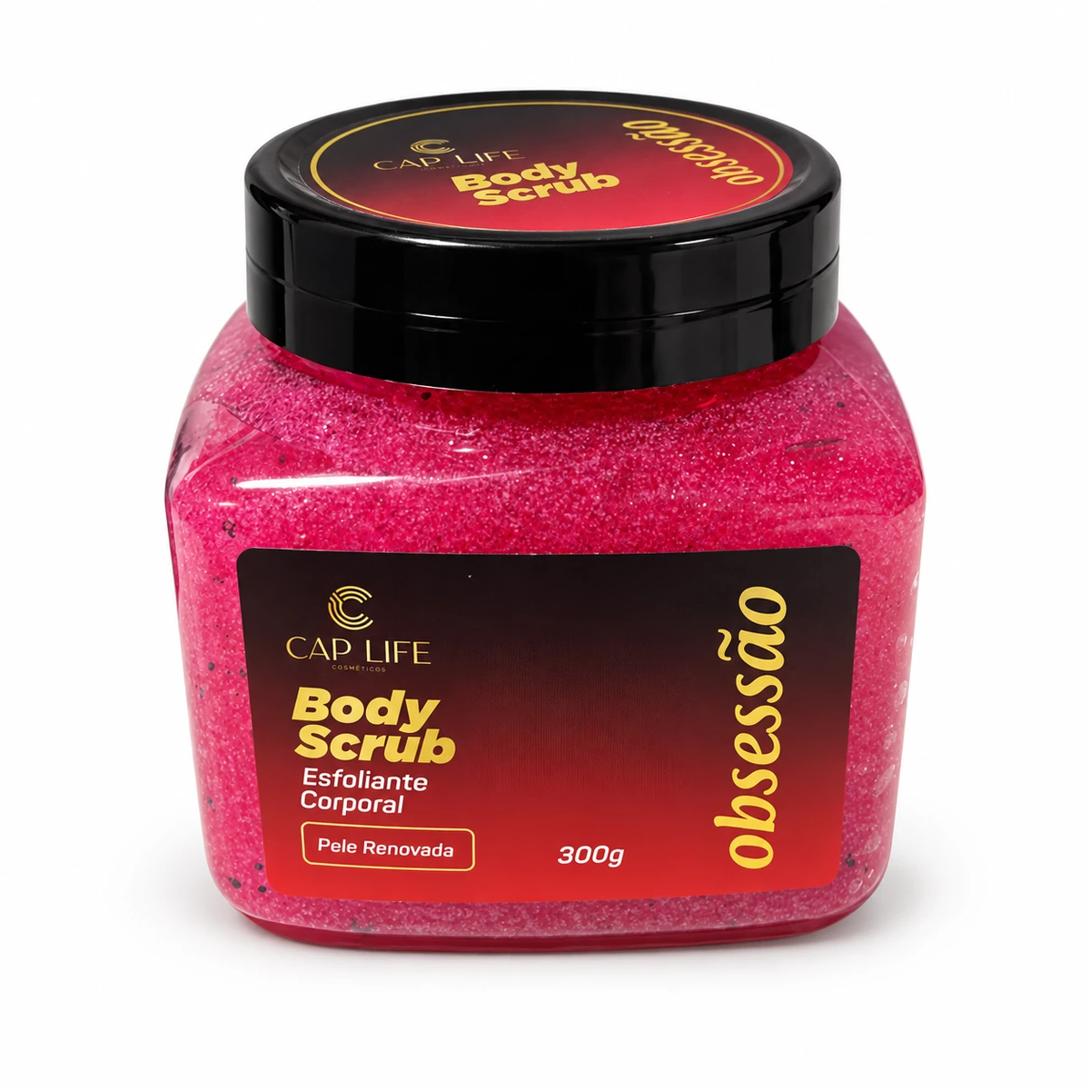 Esfoliante corporal Cap Life Obsessão 300 g