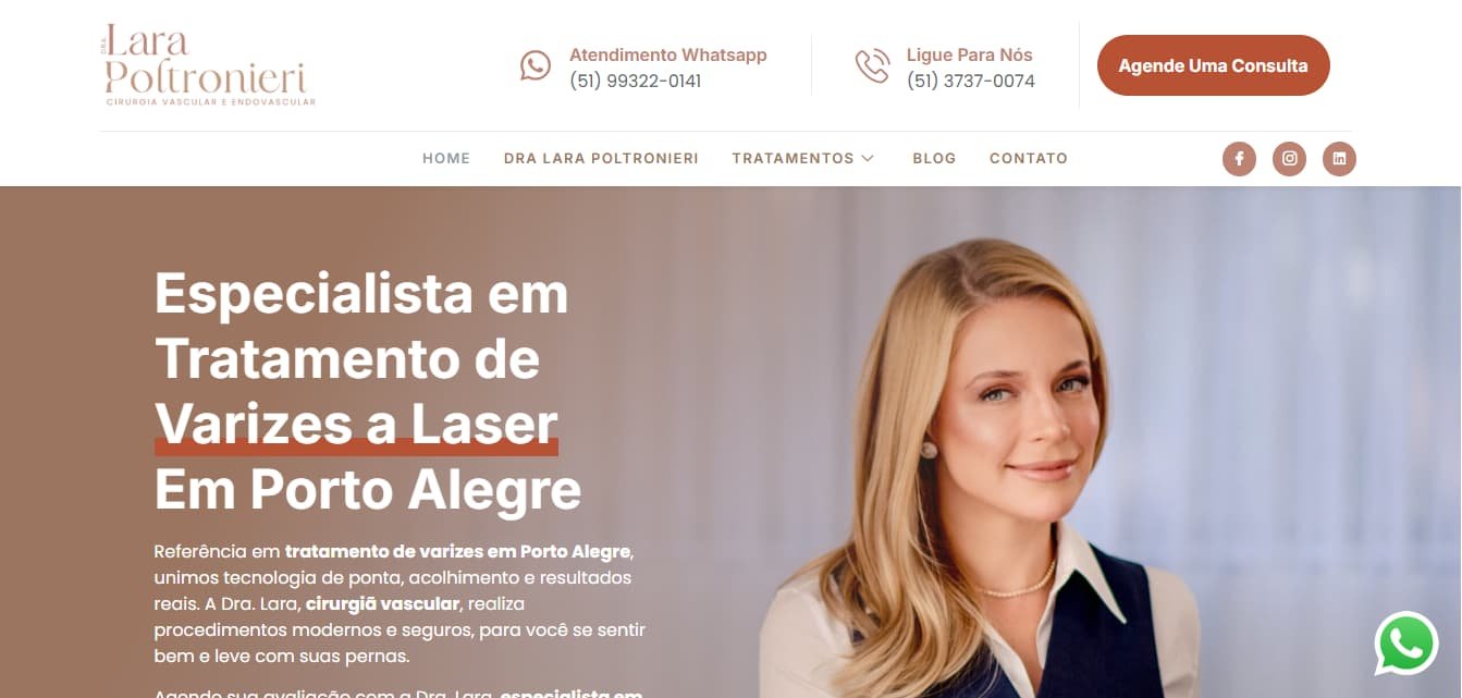 SEO da Dr Lara Poltronieri