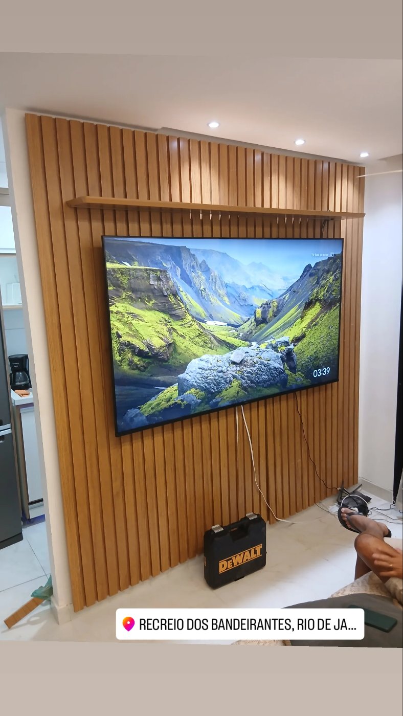 Montagem e instalação de Painel e instalação de tv.